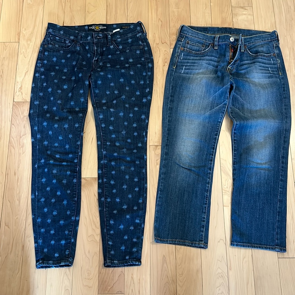 Lot of 2 Lucky Jeans